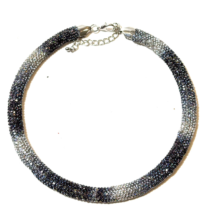 Style the Rhinestone Choker exclusively at Born To Glam
