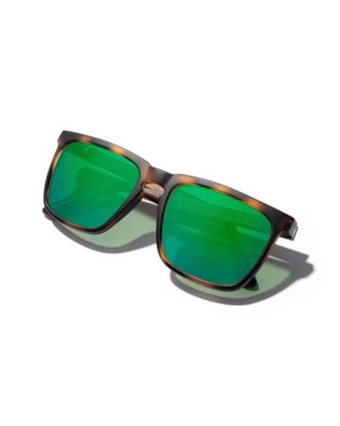 Ridge Matte Tortoise/HD Plus Polarized Green Flashback