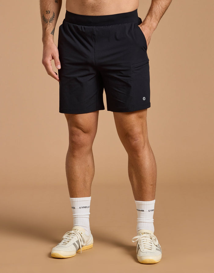 Ripstop Shorts in Black