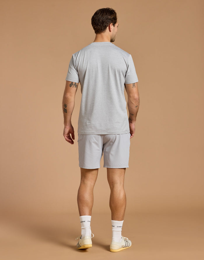 Ripstop Shorts in Stone Grey