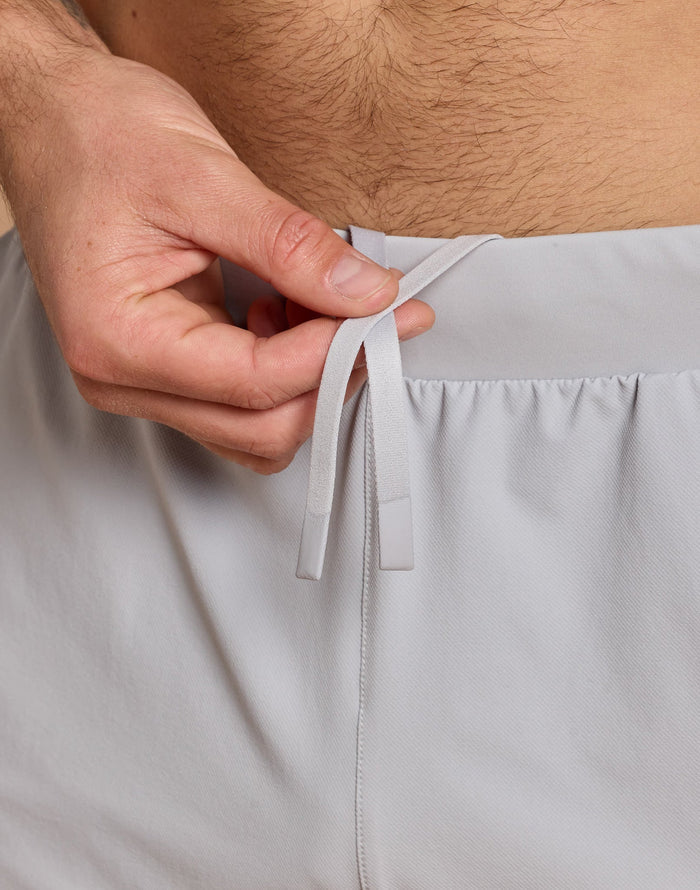 Ripstop Shorts in Stone Grey