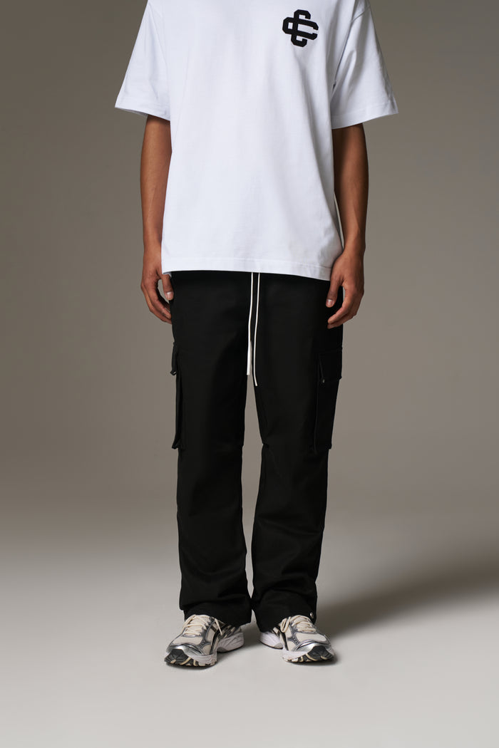 RIVET DETAIL CARGO - BLACK