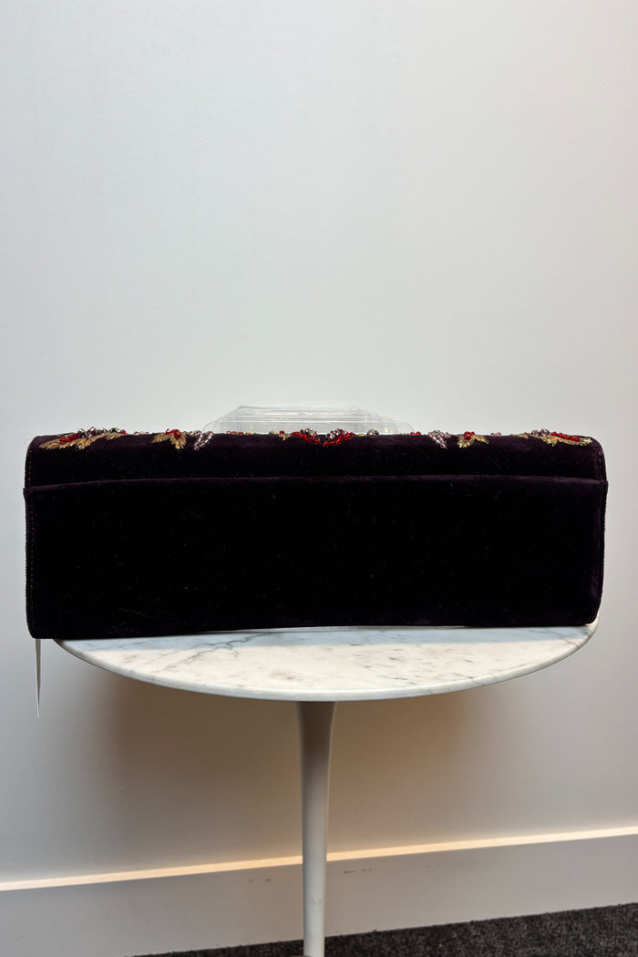 Roberto Cavalli Long Velvet Clutch image 1