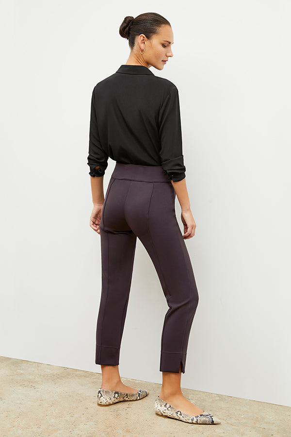 Back image of a woman wearing the robin pant in haze | Exclude | Grid Hover