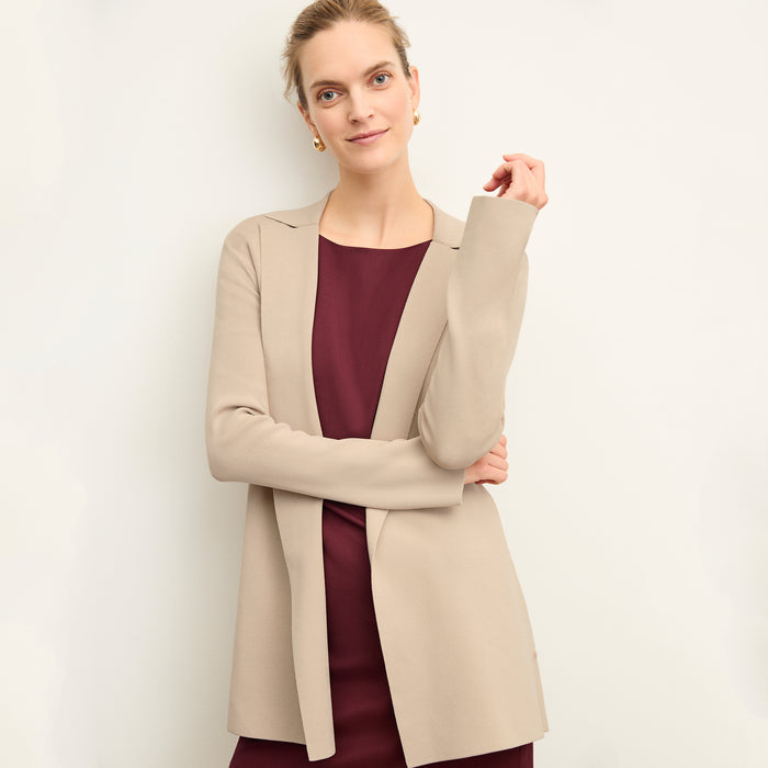 front image of a woman wearing the rosie dress in shiraz