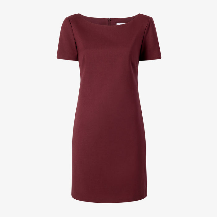packshot image of the rosie dress in shiraz