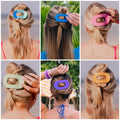 Round Flat Hair Clip | Medium | Summer