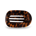 Round Flat Hair Clip | Medium | Tortoise