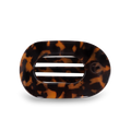 Round Flat Hair Clip | Small | Tortoise