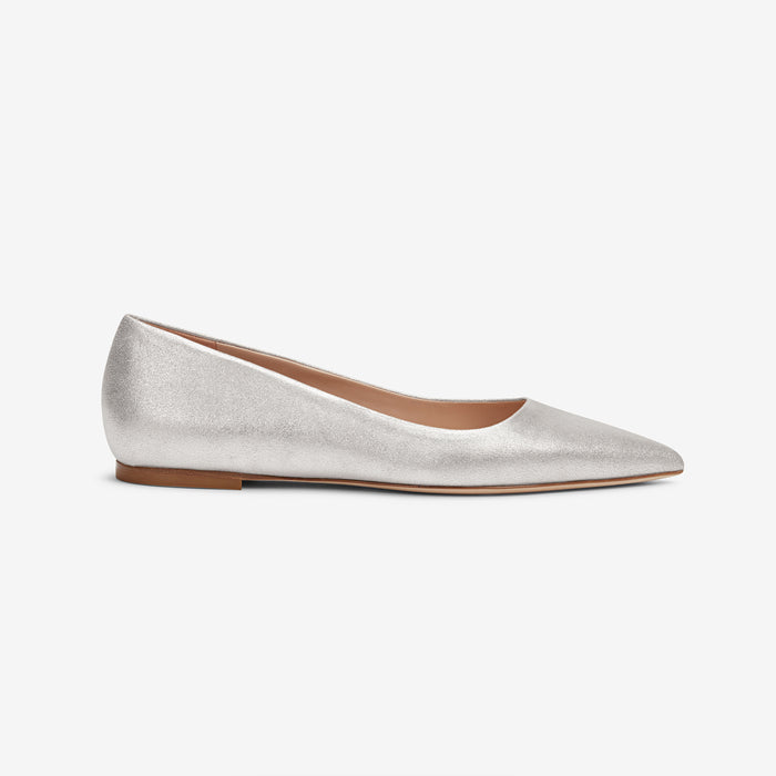 still image of the rowan flat in silver