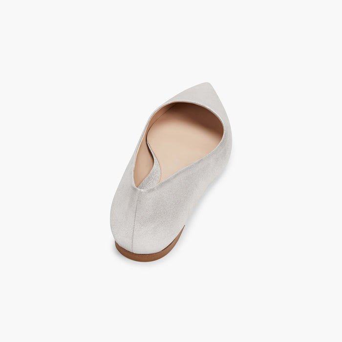 still image of the rowan flat in silver