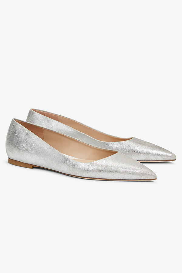Packshot image of the Rowan flat in Silver | Grid | Exclude | Still