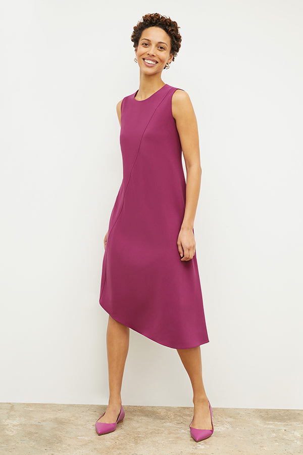 Front image of a woman wearing the Rowan flat in Jam | Grid Hover | Exclude