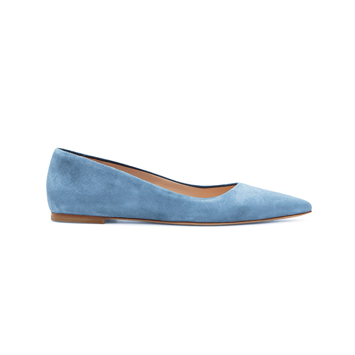 still image of the rowan flat in sky blue