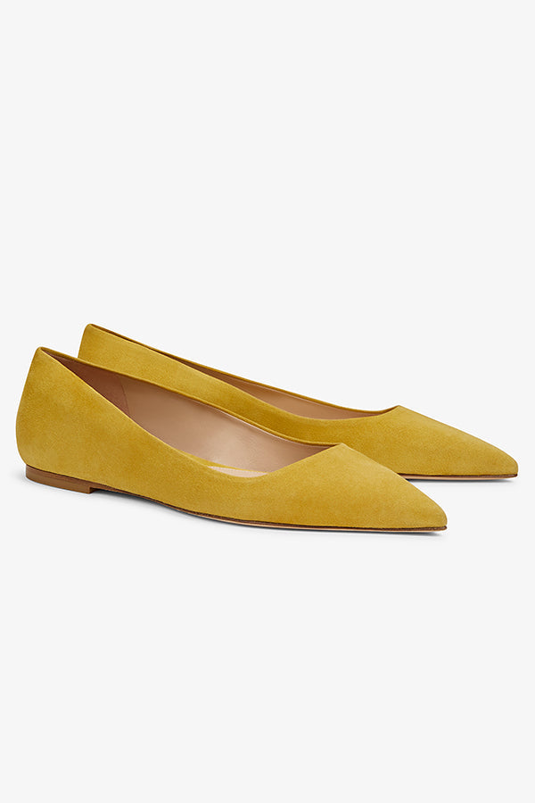 Packshot image of the Rowan flat in Turmeric | Grid | Exclude | Still