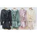 Style the Ruffle Chiffon Mini Dress exclusively at Born To Glam