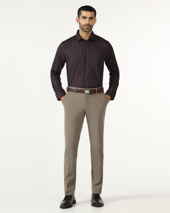 Rust Stripe Shirt - Refute