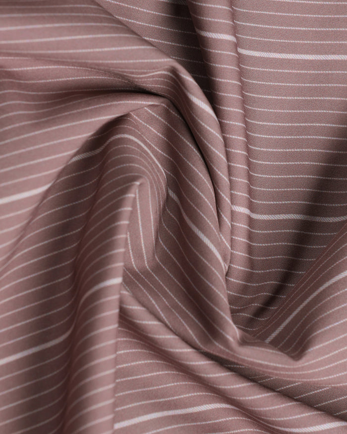 Rust Techpro Stripe Shirt - Grill
