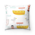 Boys Throw Pillow Nautical Ocean, Boys Bedding, Boys Nursery Decor and Accessories, Made in the USA | Pippa + June