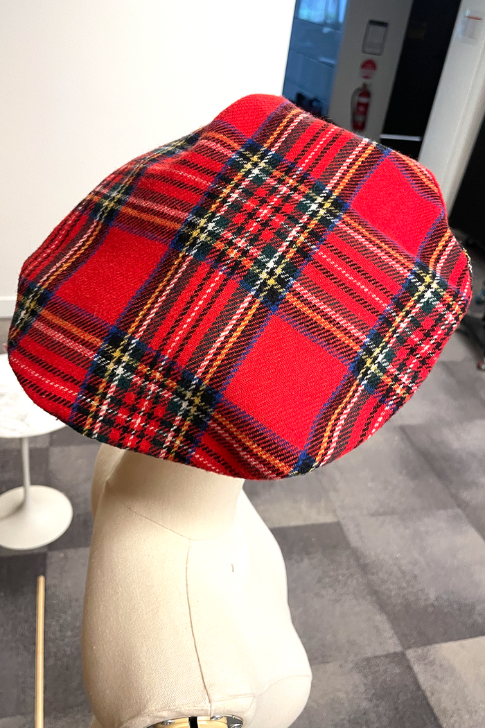 Salisburys Red Plaid Beret image 2
