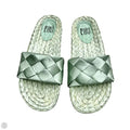 Sandals Heels Platform By Bibi Lou In Green, Size: 9.5