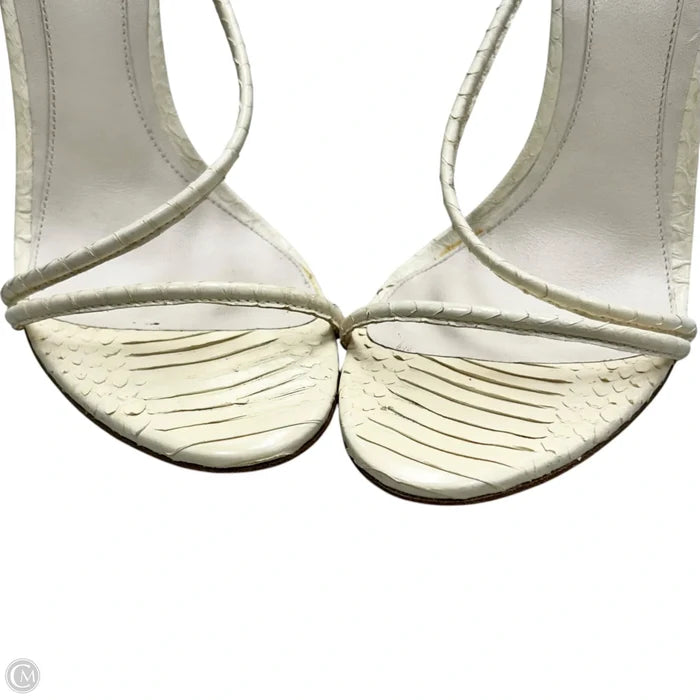 Sandals Heels Stiletto By Beian Atwood In Cream, Size: 9.5