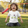 Kids Short Sleeve Cotton Tee Rabbit Kitten Scooter, Kids Cotton Tees, Kids Clothing, Toddler Tops, Toddler Clothing, Kids Tops, Kids Shirts, Made in the USA | Pippa + June