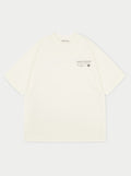 SCRIPT MULTI GRAPHIC T-SHIRT - OFF WHITE