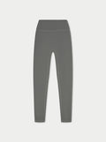 SCULPTING STRETCH EMBLEM LEGGINGS - CHARCOAL