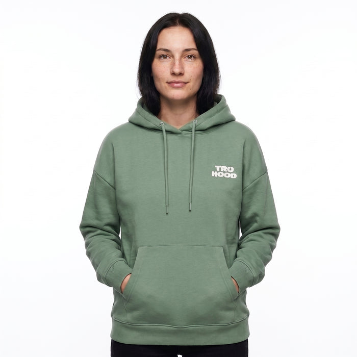 Sea Green Tru Woman Oversize Hoodie