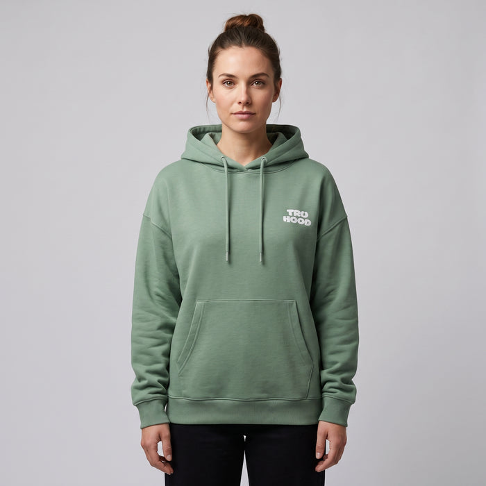 Sea Green Tru Woman Oversize Hoodie