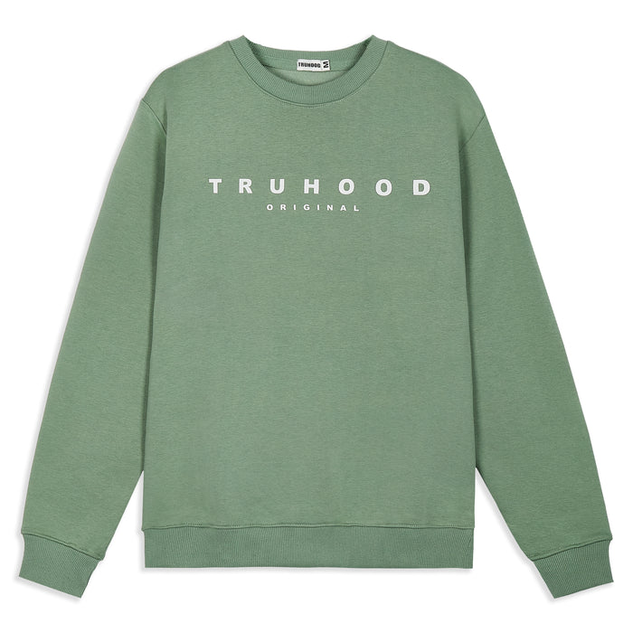 Sea Green Tru Woman Sweatshirt