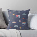 Boys Bed Pillow Ocean Sea Side, Boys Pillows Bedding  | Pippa + June