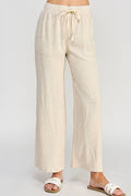 Serene Breeze Linen Wide-Leg Pants