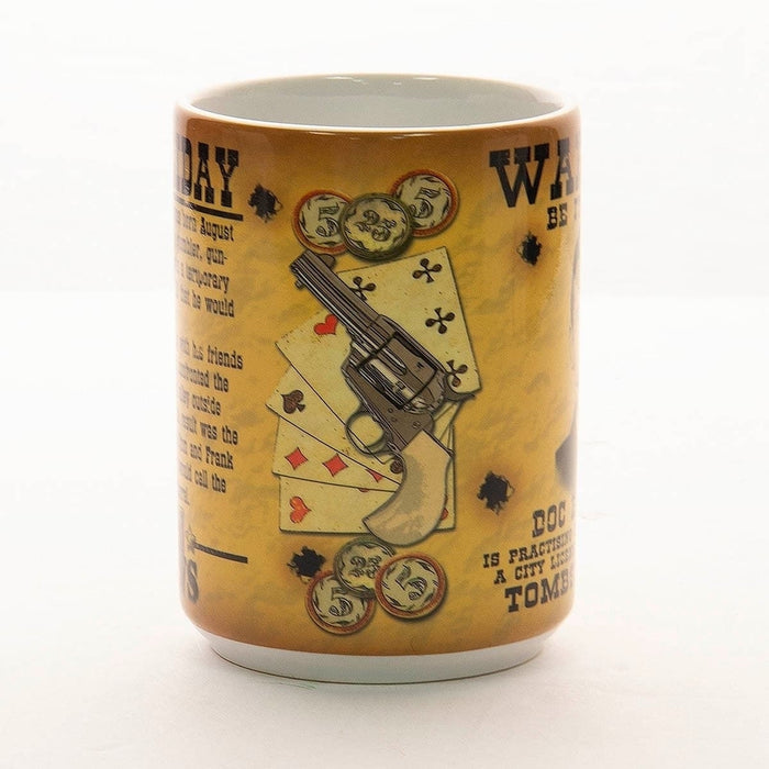 Doc Holiday Old West Wanted Poster Mug