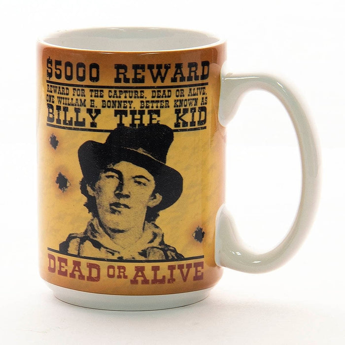 Side Of Wyatt Earp Old West Wanted Poster Mug
