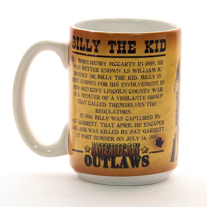 Billy the Kid Old West Wanted Poster Mug