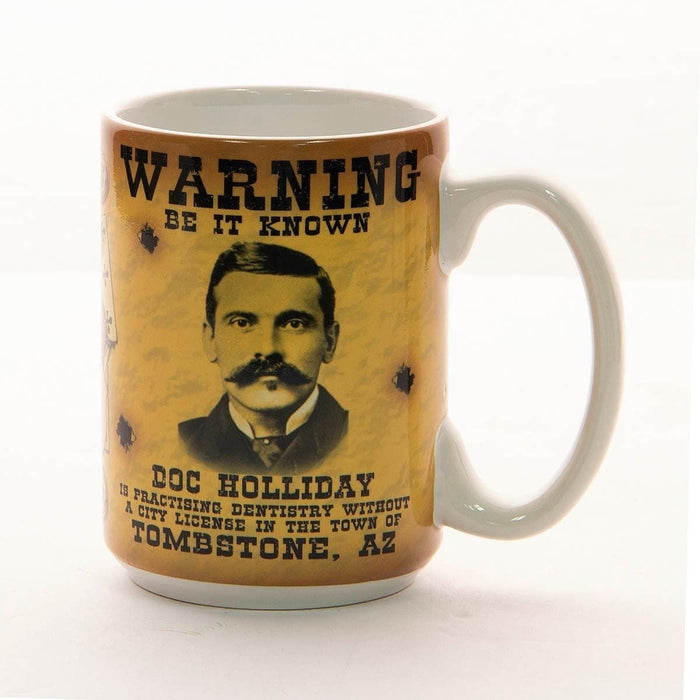 Side of Billy the Kid Old West Wanted Poster Mug