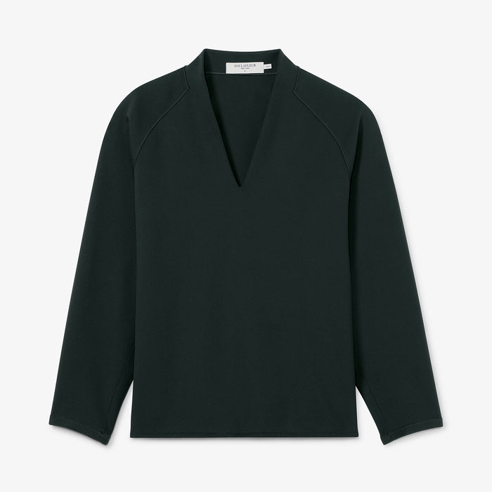 Packshot image of the Shawn Sweatshirt in Forest