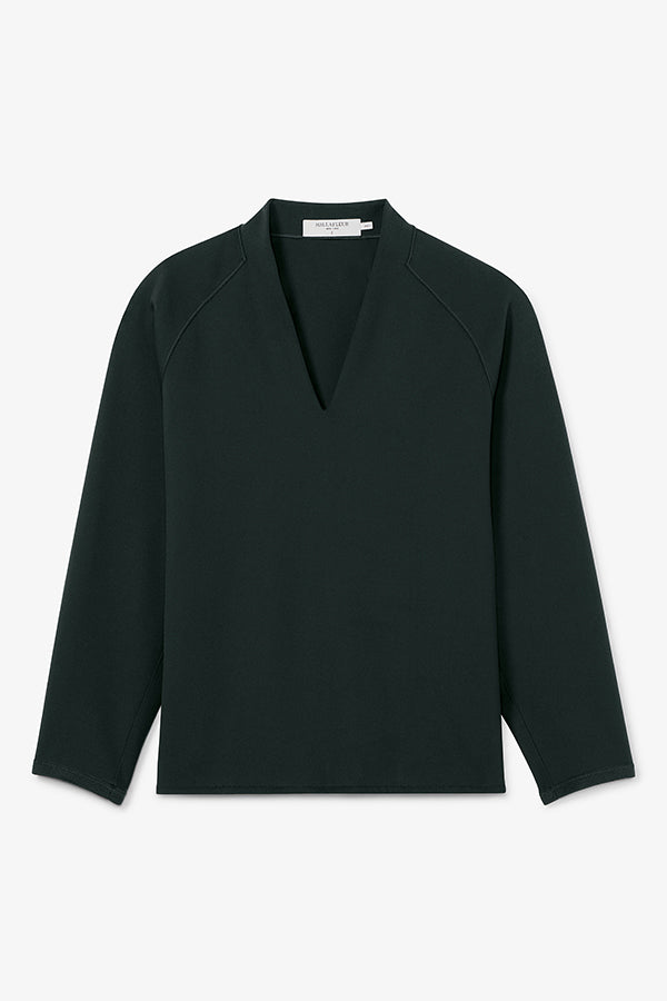 Packshot image of the Shawn sweatshirt in Forest | Still | Exclude