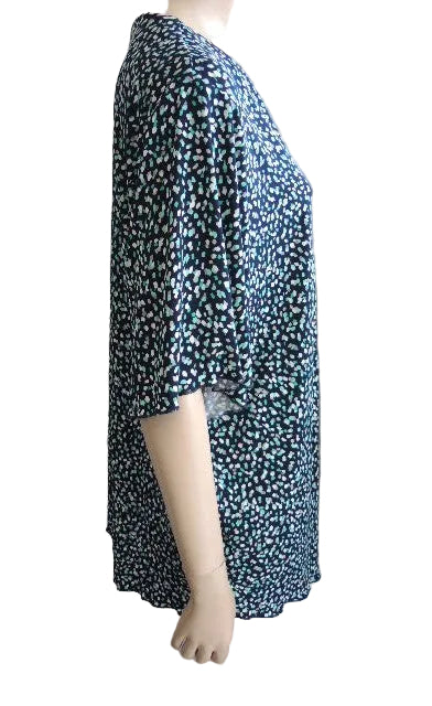 Shelz Stretch V neck Top