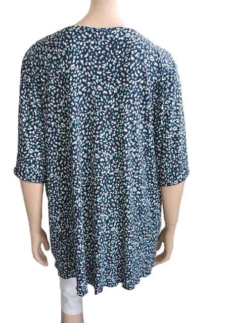 Shelz Stretch V neck Top