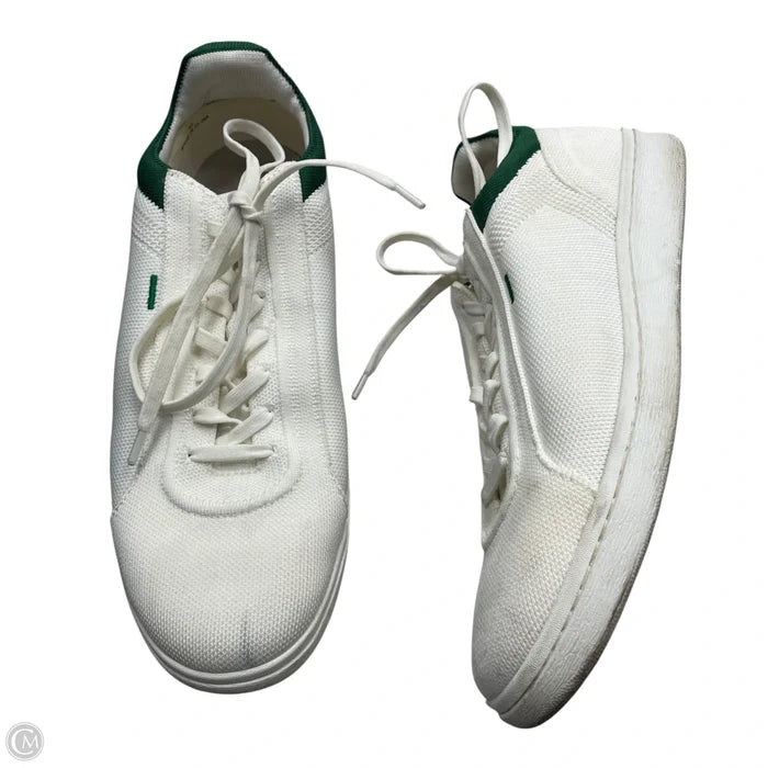 Shoes Sneakers By Vivaia In Green & White, Size: 11.5