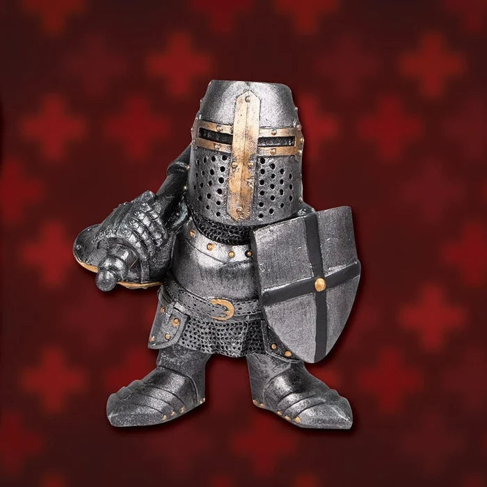 Shorty Crusader Armored Knight Statue