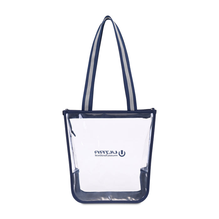 Sigma Clear Zippered Tote