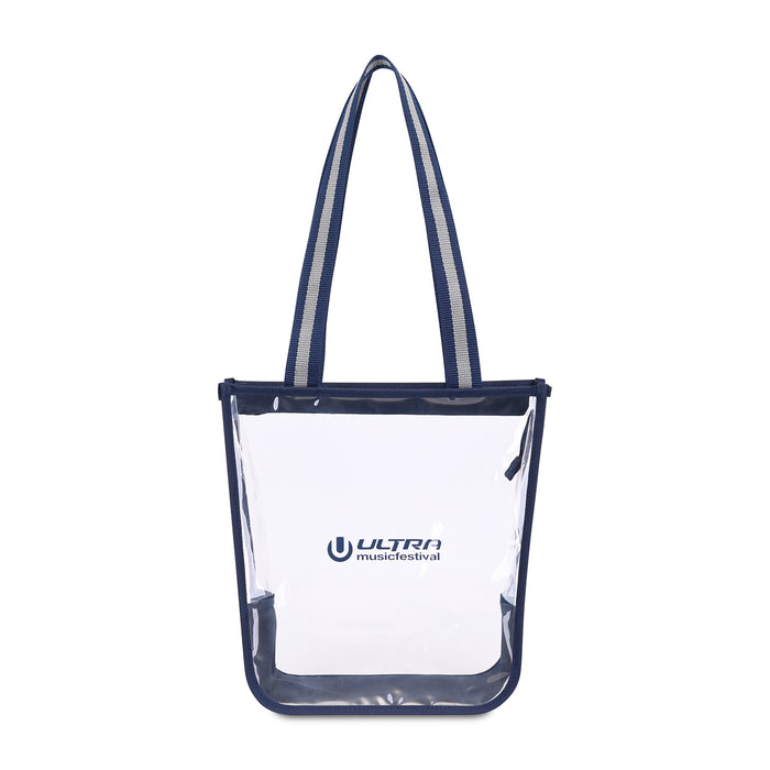 Sigma Clear Zippered Tote