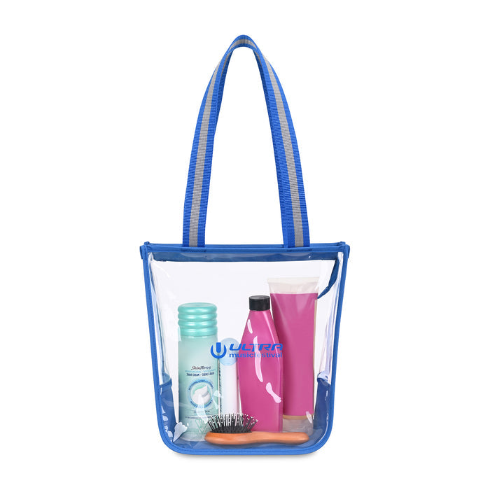 Sigma Clear Zippered Tote