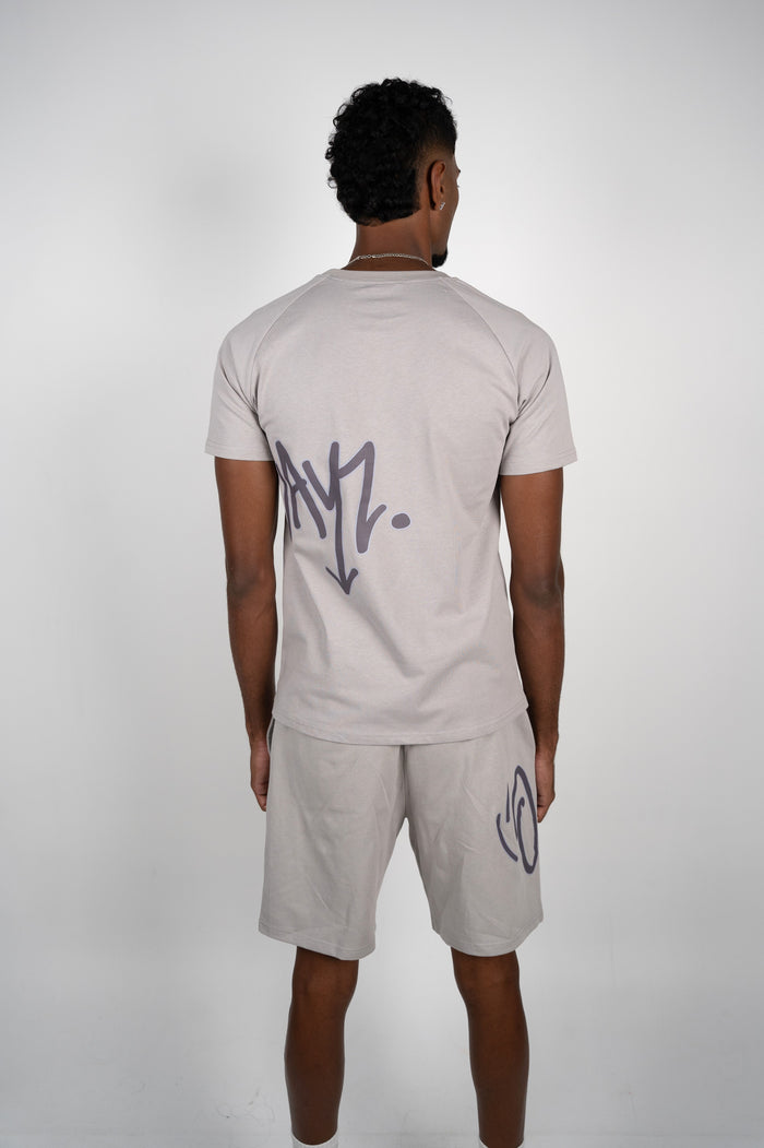 Signature Script T shirt - Grey