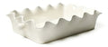 Signature White Large Ruffle Casserole