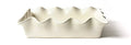 Signature White Medium Ruffle Casserole